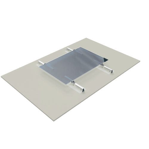 屋顶露台光伏安装系统 - ROOF-SOLAR TPO - Dome Solar - 垂直安装 / 铝制 / 不锈钢