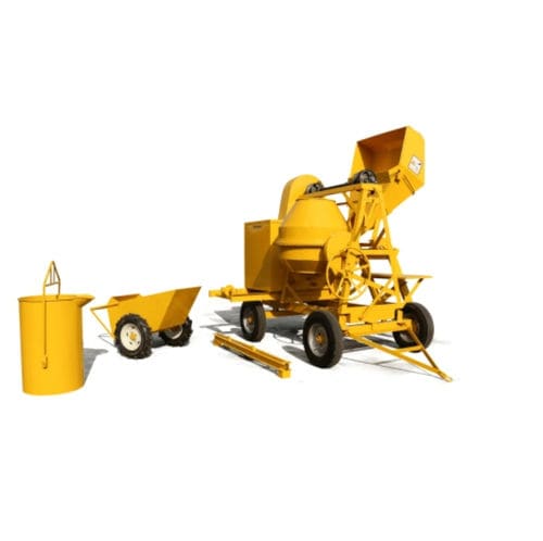 柴油机混凝土搅拌机 - Ningbo Max Machinery Co., Ltd. - 液压 / 移动式 / 紧凑型