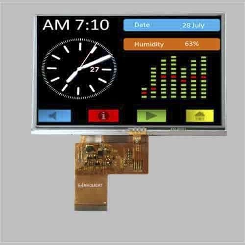 TFT LCD显示模块 - MLT043R40-T26 - Maclight Display Co., Limited - 电阻式触摸屏 / 480 x 272 / 4.3"