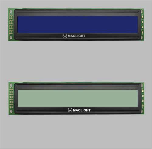 液晶显示屏 - MLC402Y-1 - Maclight Display Co., Limited - 点阵 / 单色 / 双行