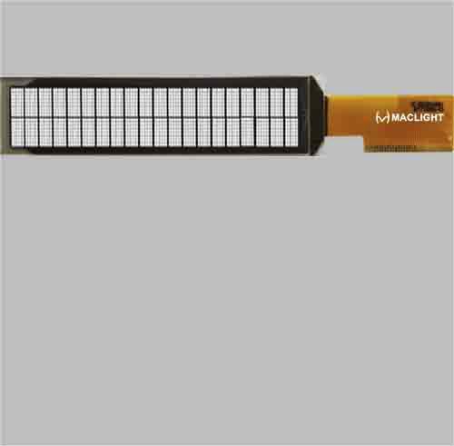 OLED显示屏 - MLD202A - Maclight Display Co., Limited - 单色 / 20 x 2 / 2.9"