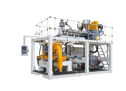 挤出吹塑机 - SR-30 - ZHANGJIAGANG SHENGRONG CO., LTD. - 用于PP / 用于PE / 用于HDPE