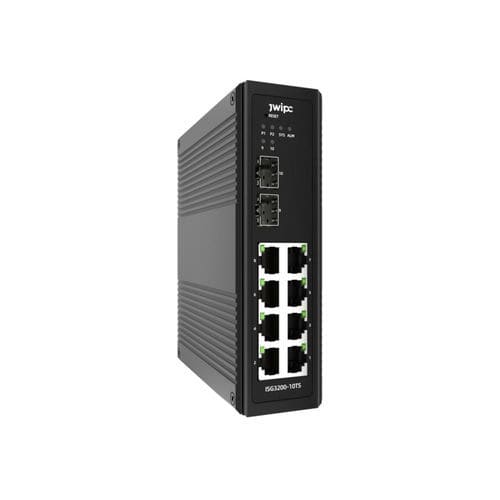 管理型以太网交换机 - ISG3200-10TS - JWIPC TECHNOLOGY CO., LTD. - 10 端口式 / DIN导轨 / RJ45