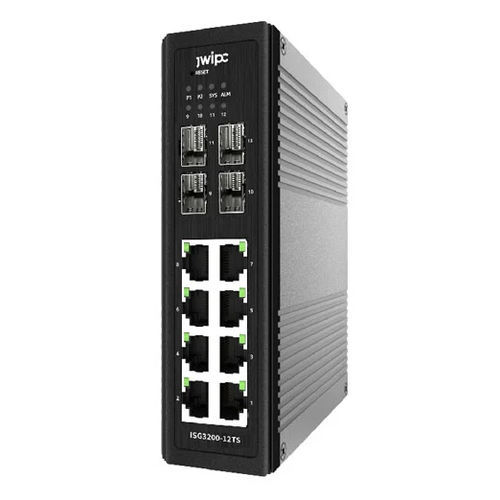 管理型以太网交换机 - ISG3200-12TS - JWIPC TECHNOLOGY CO., LTD. - 12 端口式 / DIN导轨 / 标准