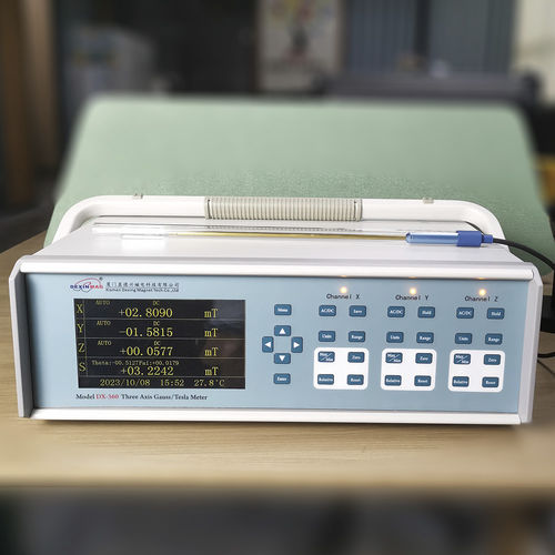特斯拉计高斯计 - DX-360 - Xiamen Dexing Magnet Tech. Co., Ltd. - 数字 / 台式