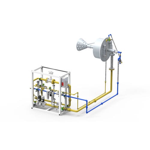 喷嘴混合燃烧器 - Flueflame  - Shanghai DYD Industrial Equipment Co., Ltd. - 燃气 / 直燃型 / 用于烟雾燃烧