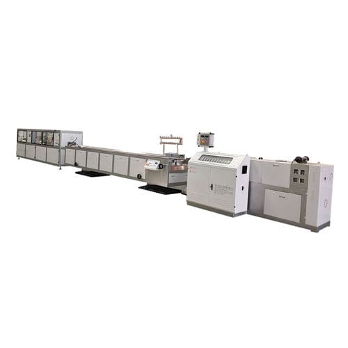 水冷式管道挤出生产线 - SJ-20 - Suzhou ACC Machine Co., Ltd. - 型材 / 用于PVC / 用于PP