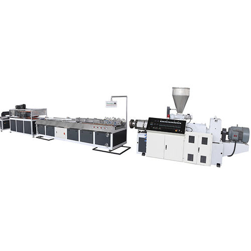 墙面板管道挤出生产线 - SJSZ51/105 - Suzhou ACC Machine Co., Ltd. - 用于PVC