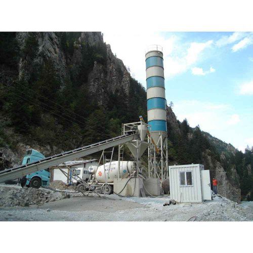 固定混凝土搅拌站 - PDC 100 - Polygonmach - 自动
