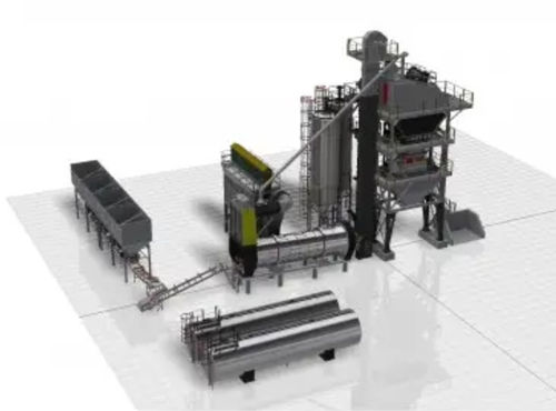 移动式沥青搅拌站 - MBA 80-100 - Polygonmach