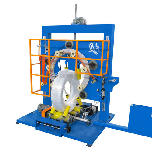 立式卷绕打包机 - Shandong Sapphire Packaging Machinery - 用于钢丝 / 用于软管