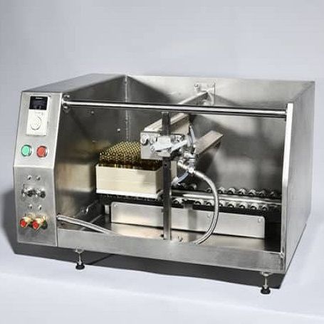 手动灌装封口机 - VACFILLER 10 - DEREMAUX - 用于美容产品 / 食品行业 / 用于制药业