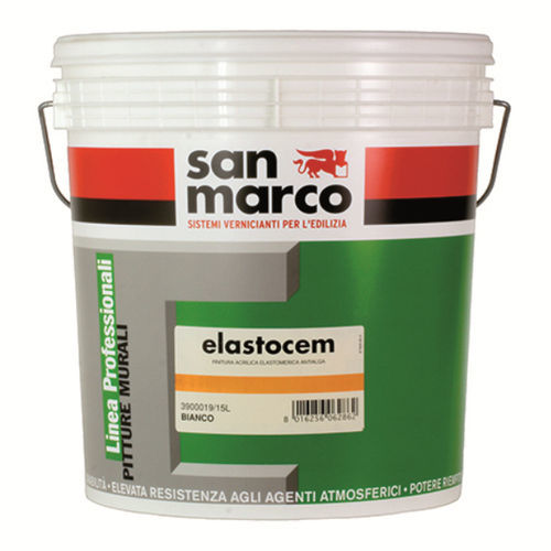 防护油漆 - Elastocem - SAN MARCO - 防霉 / 丙烯塑料 / 用于混凝土