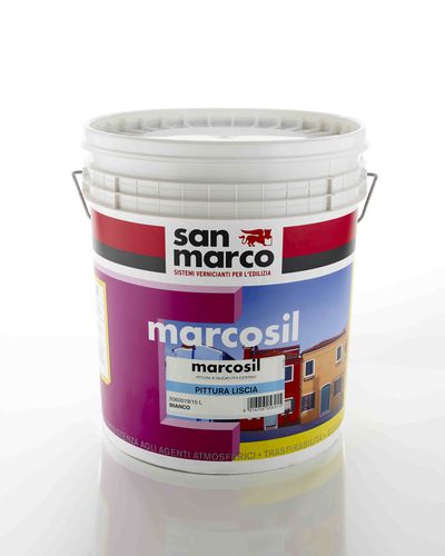 防护油漆 - Marcosil  - SAN MARCO - 硅酸盐 / 墙面 / 双层