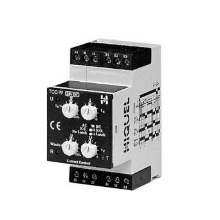 过载电流监控继电器 - TCC-W series - HIQUEL - 低电流 / 2NO/NF / AC/DC