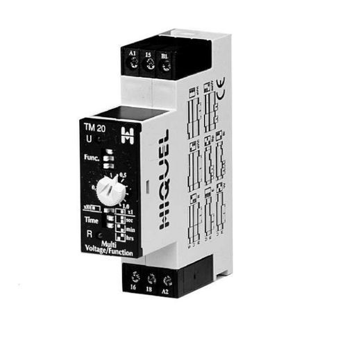 多功能时间继电器 - TM series  - HIQUEL - DIN导轨 / DIP