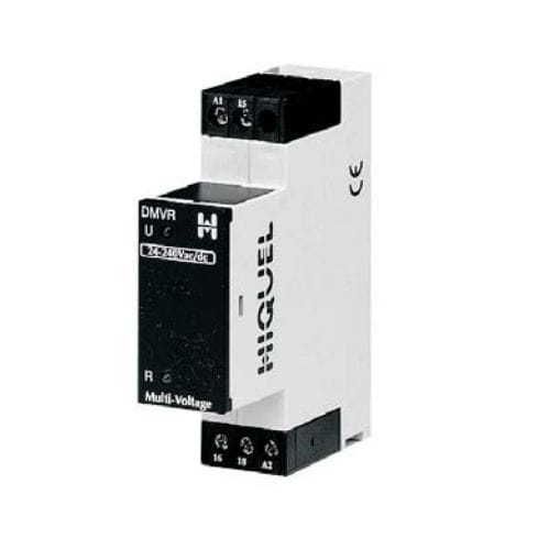 24Vdc机电式继电器 - DMVR2 - HIQUEL - 交流 / 2NO/NF / DIN导轨