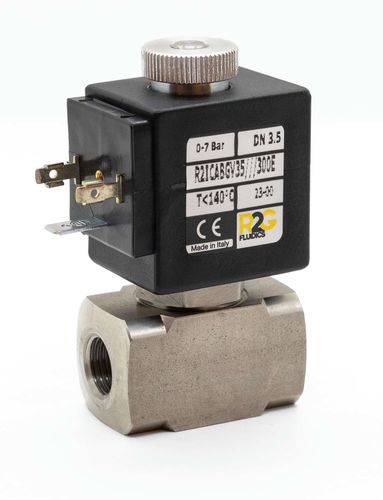 直动式电磁阀 - R2IC NA/NO - R2G Fluidics Srl - 双通 / 常开 / 水