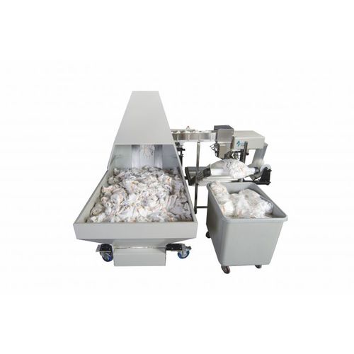卧式装袋机 - ST1000-S series - Advanced Poly Packaging - 重量 / 自动 / 纺织工业