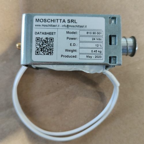 线性电磁铁 - 810 90 001 - MOSCHITTA SRL - 电磁阀 / 紧凑型 / 功率