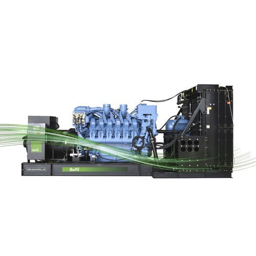 柴油发电机组 - BAIFA-M SERIES - Baifa POWER (WUXI) Ltd. - 三相 / 固定式 / 集装箱式