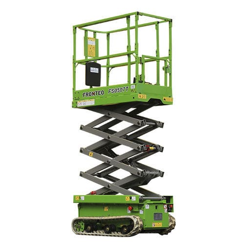 履带式剪叉式升降机 - FS0507T - Fronteq (Changzhou) Machinery Co., Ltd. - 电动 / 室内、室外 / 用于仓库