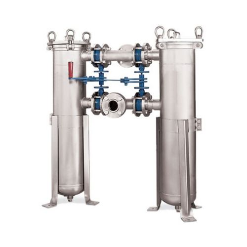 包过滤器外壳 - Guangde Huilong Environment Technology Co., Ltd. - 用于液体 / 不锈钢 / 双