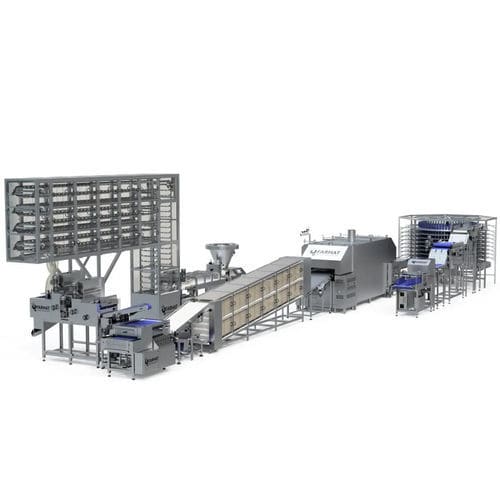 皮塔饼面包生产线 - Farhat Bakery Equipment - 自动