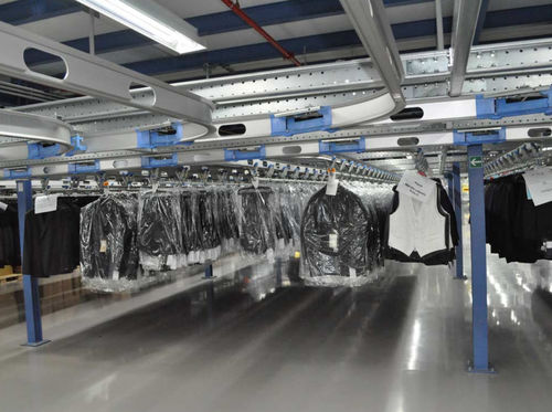 运输传送系统 - OMNIFLO - Schönenberger Systeme GmbH - 用于衣物 / 用于纺织品 / 悬挂式