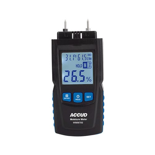 木材水分检测仪 - WMM700 - Accud Co. Ltd - 针式 / 数字显示 / 手持式