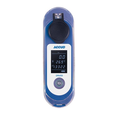 数字折射仪 - DRM50 - Accud Co. Ltd - 手提式 / 带温度调控 / 含盐量