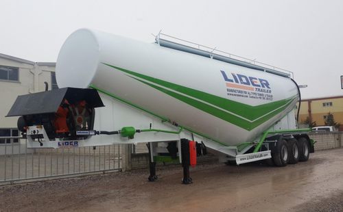 罐车拖车 - 60 M³  - lider trailer - 水泥 / 3车轴 / 带有制动刹车