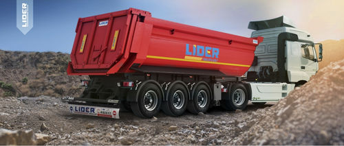 翻斗半挂车 - lider trailer - 3车轴 / 带有制动刹车