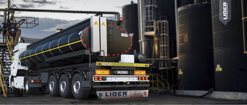 罐车拖车 - lider trailer - 工地 / 用于沥青 / 3车轴
