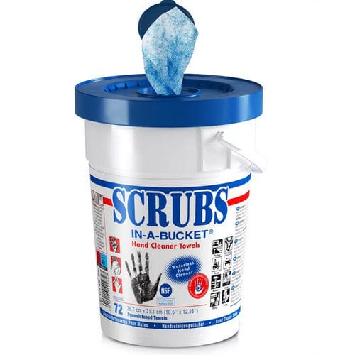 手清洁湿巾 - SCRUBS&reg; 72 - ITW Industrial Solutions - 零件 / 刀具 / 工业用途