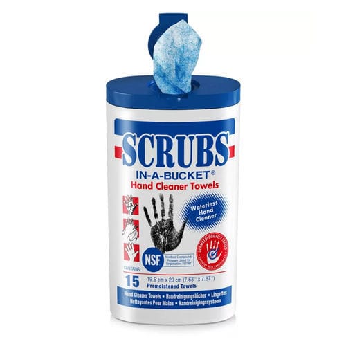 手清洁湿巾 - SCRUBS&reg; 15 - ITW Industrial Solutions - 零件 / 刀具 / 工业用途