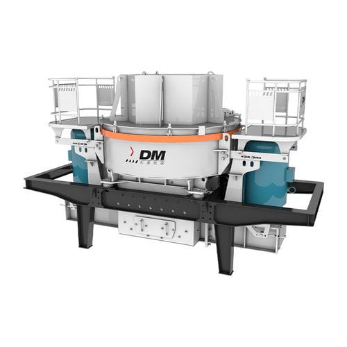 立轴冲击式破碎机 - DVSI series - Shanghai Dongmeng Road and Bridge Machinery Co., Ltd - 固定式 / 砂石生产 / 紧凑型