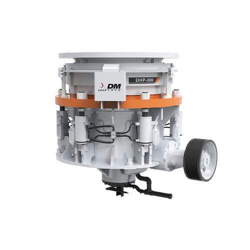 液压圆锥破碎机 - DHP series - Shanghai Dongmeng Road and Bridge Machinery Co., Ltd - 固定式 / 砂石生产 / 紧凑型