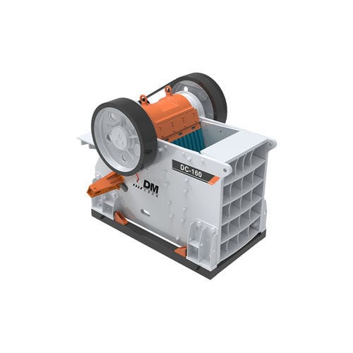 颚式破碎机 - DC160 - Shanghai Dongmeng Road and Bridge Machinery Co., Ltd - 固定式 / 砂石生产 / 紧凑型