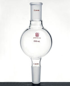 色谱法贮液罐 - C184100 - Synthware glass - 用于实验室应用 / 塑料 / 实验室