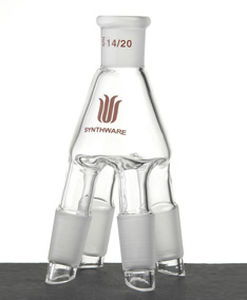 玻璃制造实验室适配器 - D161420  - Synthware glass - 接收管