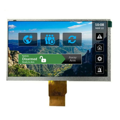 7"显示模块 - HG070WS002 - Shenzhen Hongguang Display Co., Ltd - TFT LCD / TN / 电容触摸屏式