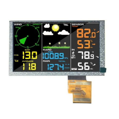 TFT LCD显示模块 - HG062WV006 - Shenzhen Hongguang Display Co., Ltd - TN / 800 x 480 / 6.2"