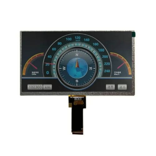 TFT LCD显示模块 - HG090WS008 - Shenzhen Hongguang Display Co., Ltd - TN / 电容触摸屏式 / 电阻式触摸屏
