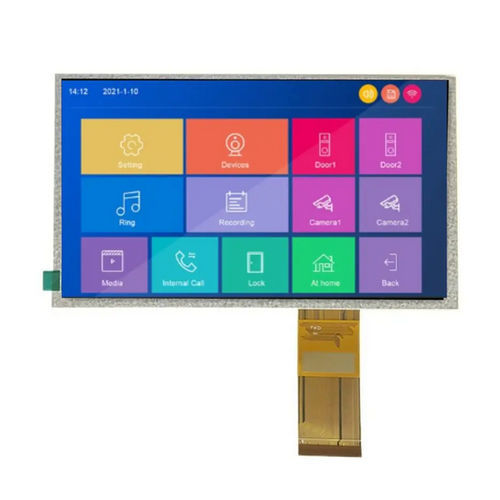 TFT LCD显示模块 - HG080WV027 - Shenzhen Hongguang Display Co., Ltd - TN / 电容触摸屏式 / 电阻式触摸屏