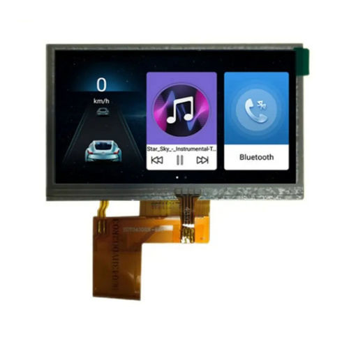 4.3"显示模块 - HG043HV002R03 - Shenzhen Hongguang Display Co., Ltd - TFT LCD / IPS / 电阻式触摸屏