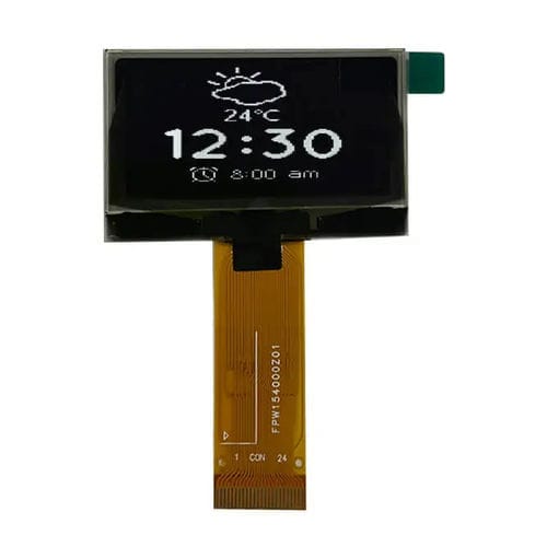 PMOLED显示模块 - HG015WZ003 - Shenzhen Hongguang Display Co., Ltd - 128 x 64 / 高解析度 / 1.54"