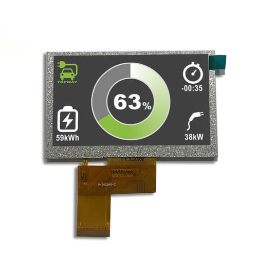 4.3"显示模块 - HG043WV023T01 - Shenzhen Hongguang Display Co., Ltd - TFT LCD / IPS / 电容触摸屏式