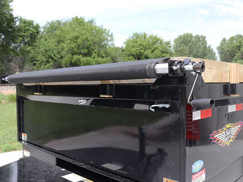 手动自动篷布系统 - UT Tarp System™ - Shur-Co UK Ltd - 用于自卸卡车 / PVC