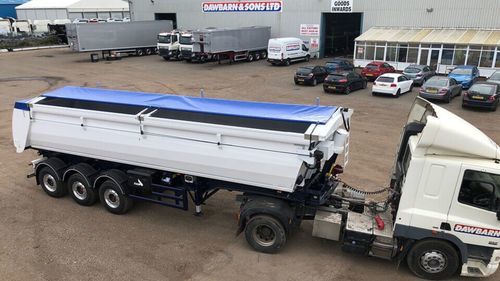 液压自动篷布系统 - Shur-Co UK Ltd - 用于自卸卡车 / PVC